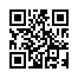 QR code that opens a text message to Iris
